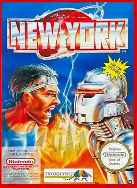 Action in New York (Europe)-Nintendo NES